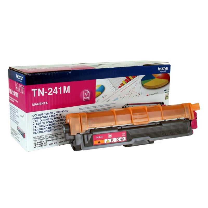 Brother TN-241M cartuccia toner 1 pz Originale Magenta