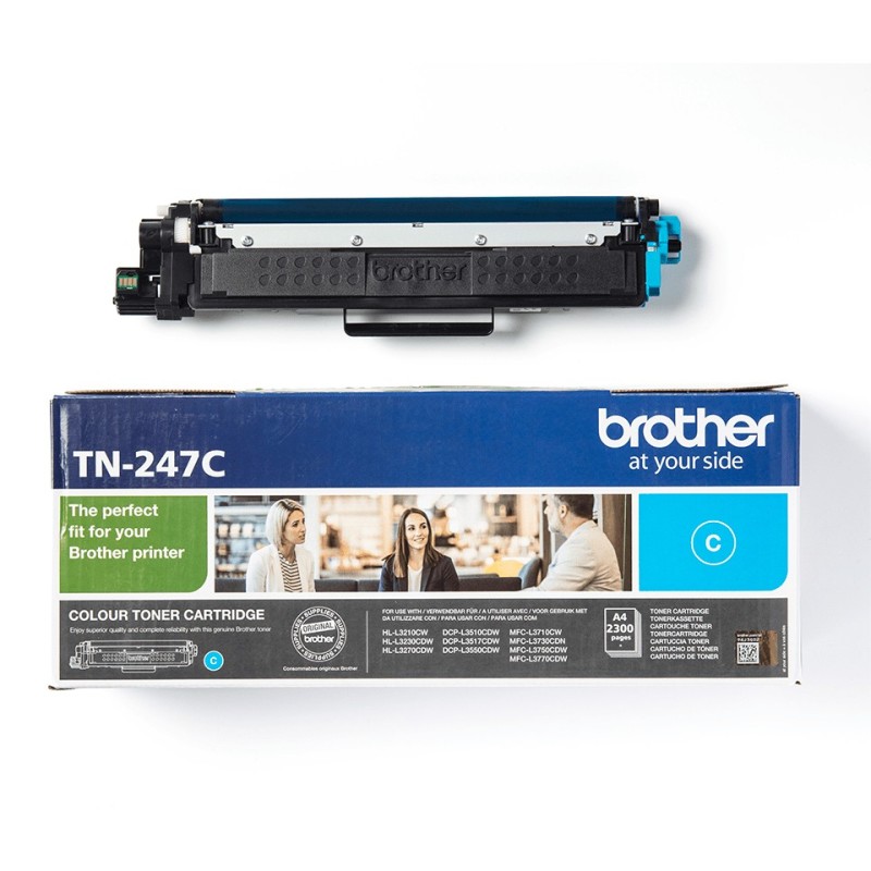 Brother TN-247C Cartouche de toner 1 pièce(s) Original Cyan