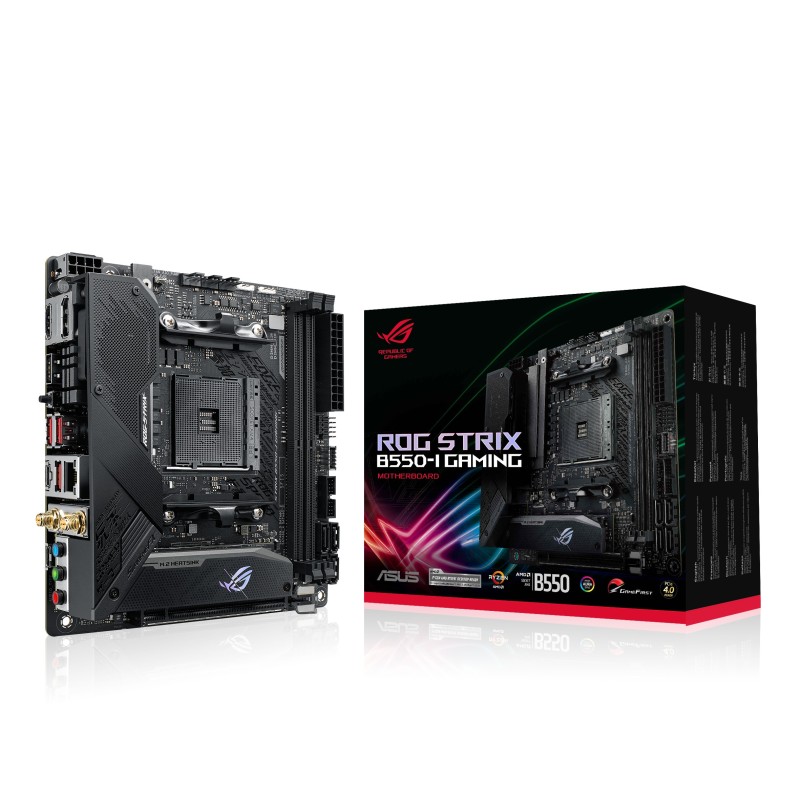 ASUS ROG STRIX B550-I GAMING AMD B550 Zócalo AM4 mini ITX