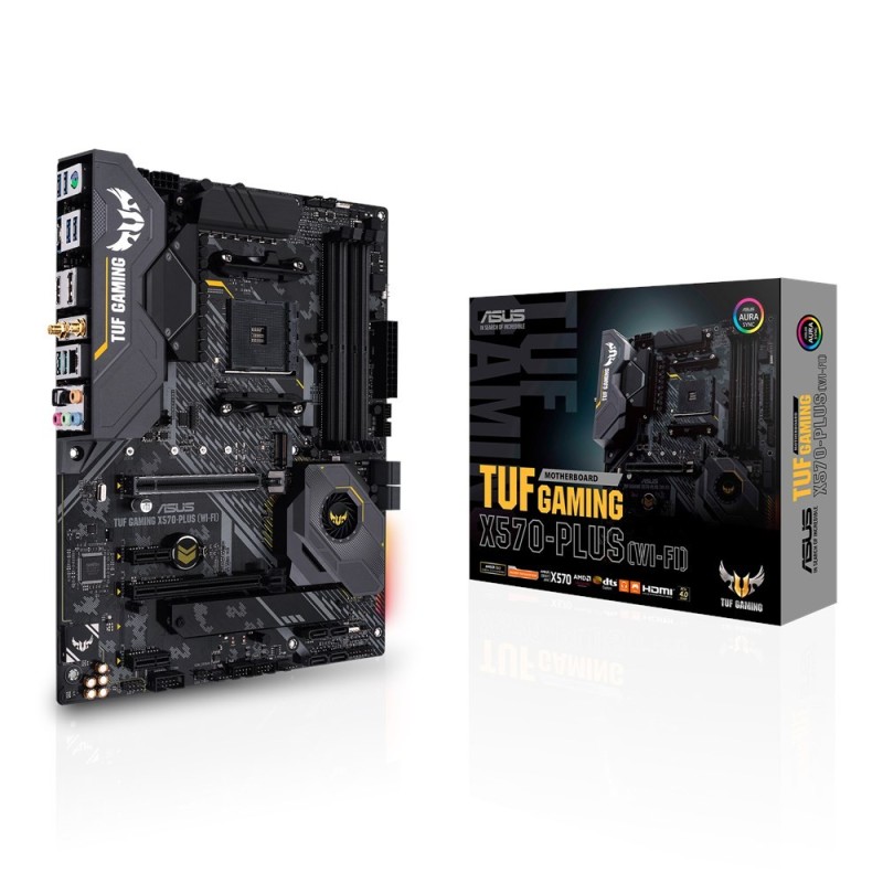 ASUS TUF Gaming X570-Plus (WI-FI) AMD X570 Zócalo AM4 ATX