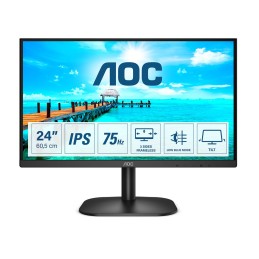 AOC B2 24B2XH EU LED display 23.8" 1920 x 1080 pixels Full HD Black