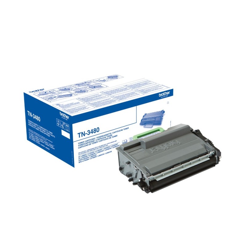 Brother TN-3480 Cartouche de toner 1 pièce(s) Original Noir