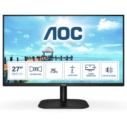 AOC B2 27B2H EU LED display 27" 1920 x 1080 pixels Full HD Black