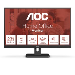 AOC 24E3UM computer monitor 24" 1920 x 1080 pixels Full HD Black