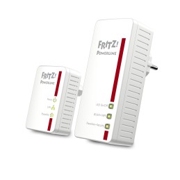 FRITZ!Powerline 540E WLAN Set International 500 Mbit s Ethernet LAN Wi-Fi White 2 pc(s)
