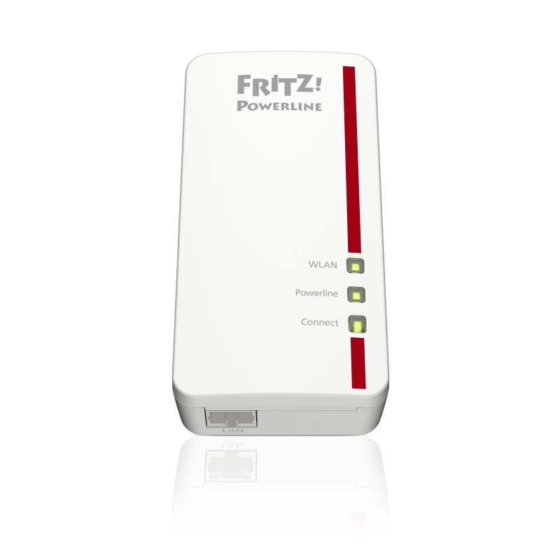FRITZ!Powerline Powerline 1260E WLAN Set 1200 Mbit s Ethernet LAN Wi-Fi White 2 pc(s)