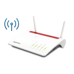 FRITZ!Box Box 6890 LTE wireless router Gigabit Ethernet Dual-band (2.4 GHz   5 GHz) 4G Red, White