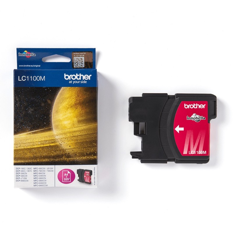 Brother LC1100M cartucho de tinta 1 pieza(s) Original Magenta