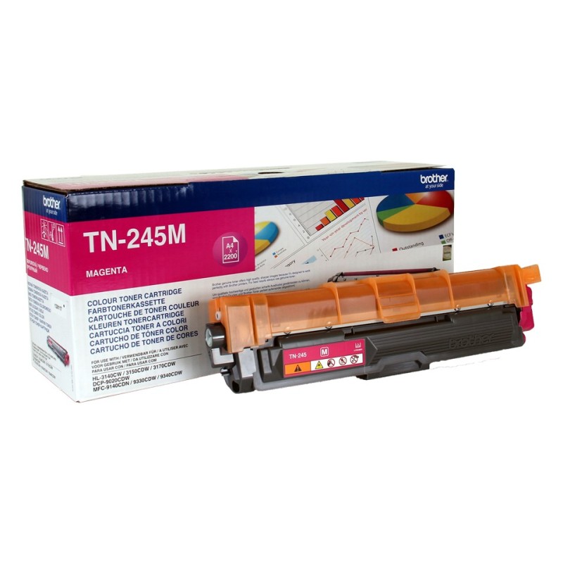 Brother TN-245M Cartouche de toner 1 pièce(s) Original Magenta