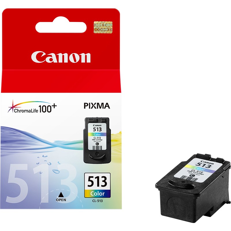 Canon Cartuccia d'inchiostro colore a resa elevata CL-513 C M Y