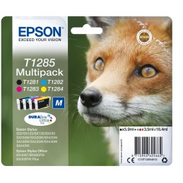 Epson Fox T1285 ink cartridge 1 pc(s) Original Black, Cyan, Magenta, Yellow