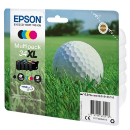 Epson Golf ball C13T34764010 ink cartridge 1 pc(s) Original High (XL) Yield Black, Cyan, Magenta, Yellow