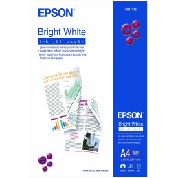 Epson Bright White Inkjet Paper - A4 - 500 Feuilles