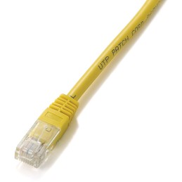 Equip Cat.5e U UTP 0.5m networking cable Yellow 19.7" (0.5 m) Cat5e U UTP (UTP)