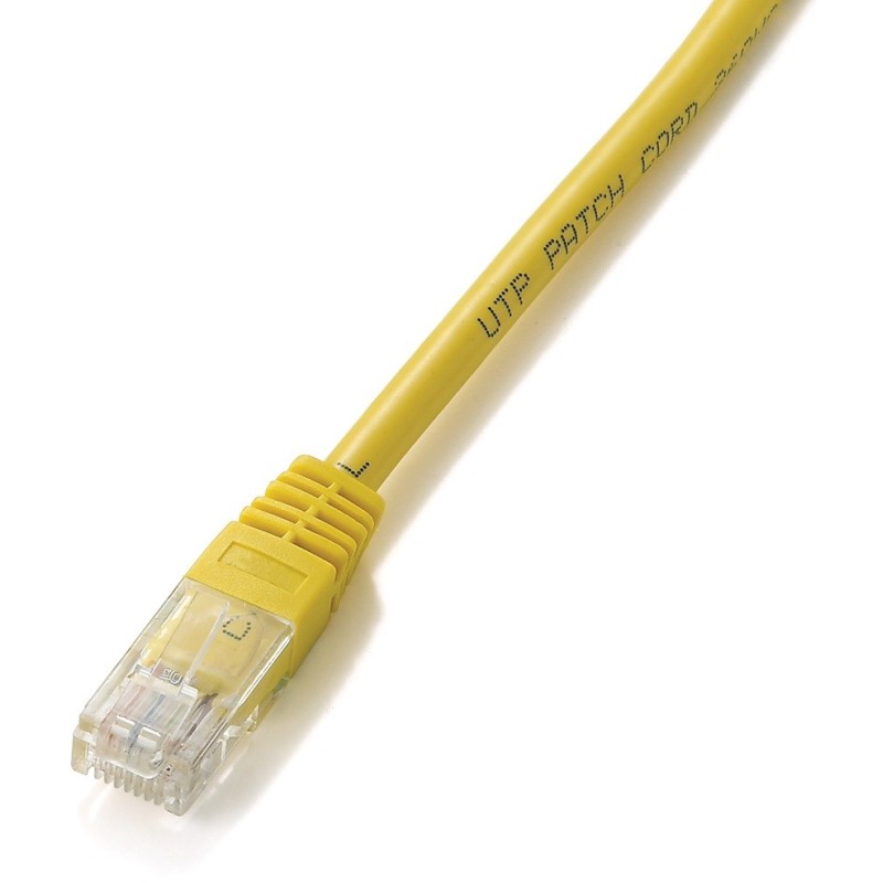 Equip 825461 cable de red Amarillo 2 m Cat5e U UTP (UTP)