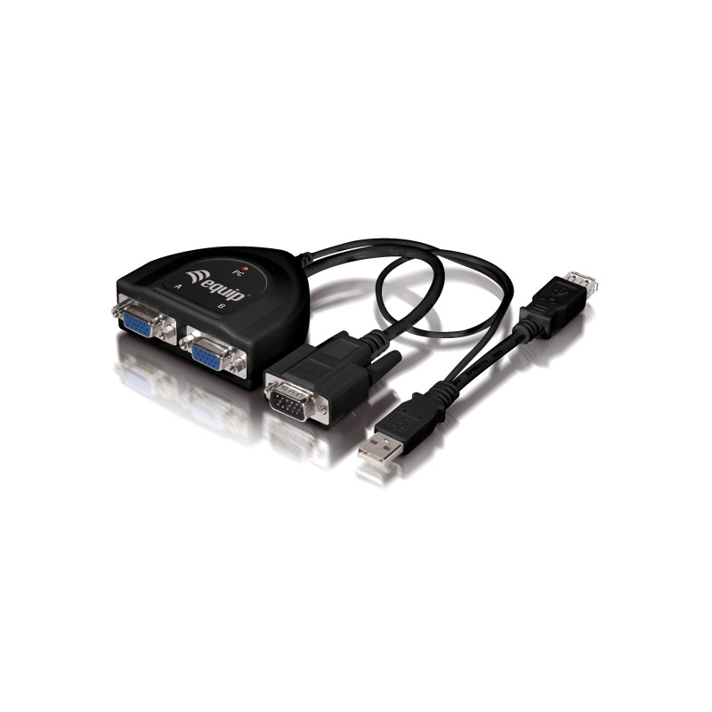 Equip 332521 ripartitore video VGA 2x VGA