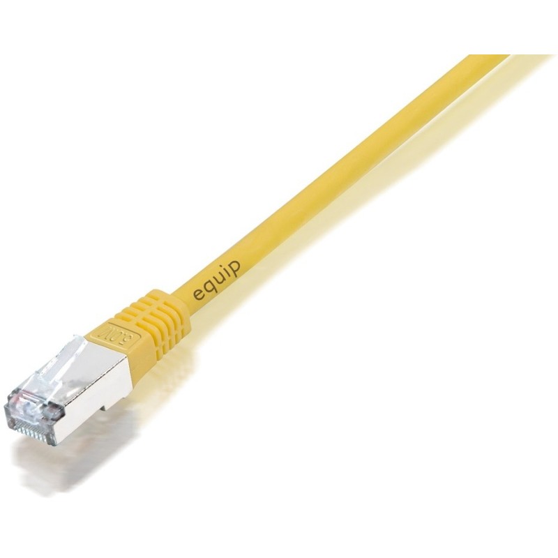 Equip 225464 networking cable Yellow 196.9" (5 m) Cat5e F UTP (FTP)