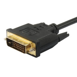 Equip 119322 video cable adapter 78.7" (2 m) HDMI DVI-D Black