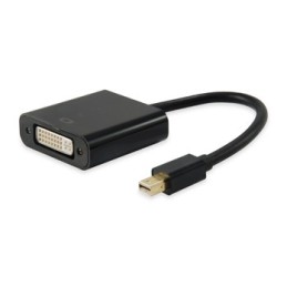 Equip 133433 câble vidéo et adaptateur Mini DisplayPort DVI-I Noir