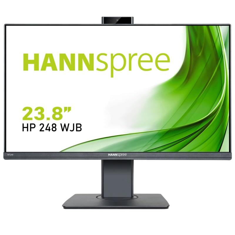 Hannspree HP248WJB LED display 60,5 cm (23.8") 1920 x 1080 pixels Full HD Noir