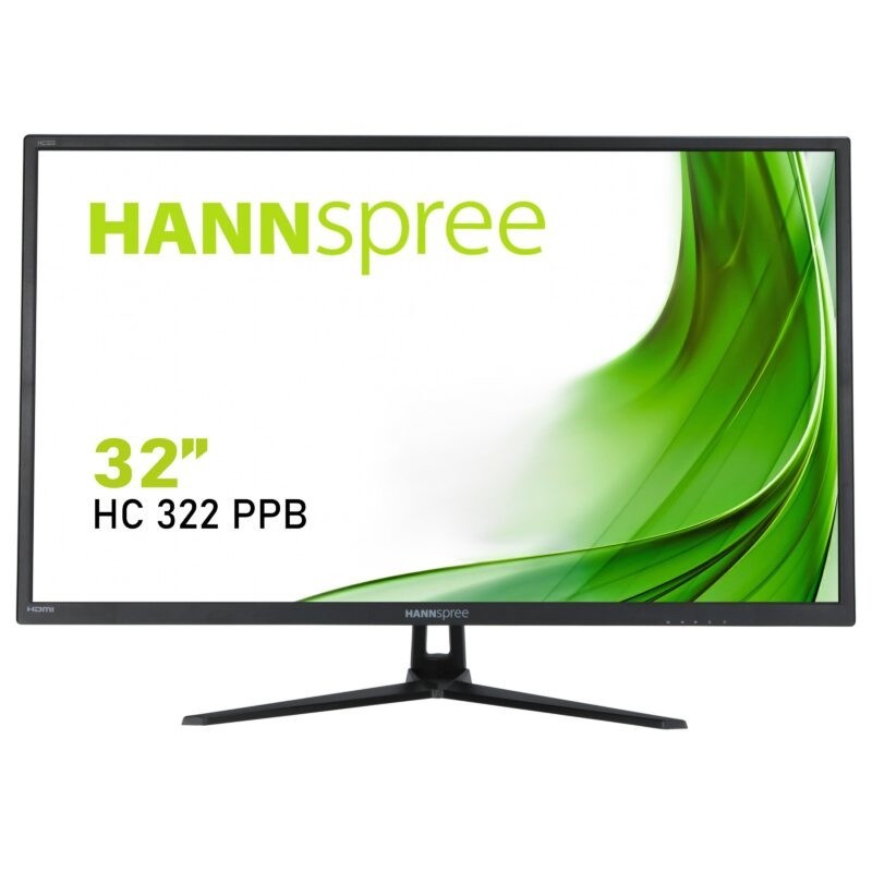 Hannspree HC322PPB Monitor PC 81,3 cm (32") 2560 x 1440 Pixel Wide Quad HD LED Nero