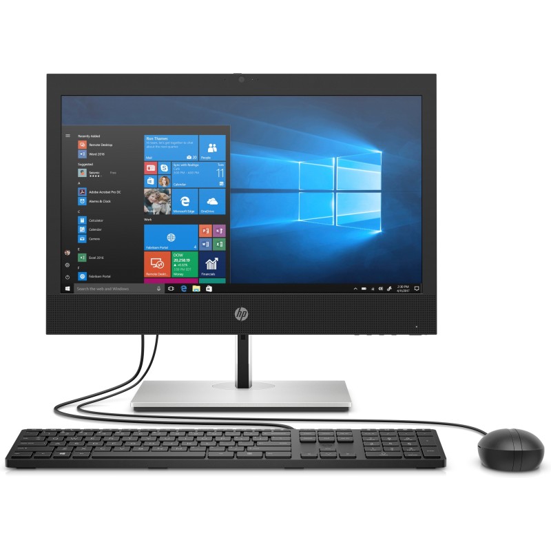 HP ProOne 440 G6 Intel® Core™ i5 60,5 cm (23.8") 1920 x 1080 Pixel Touch screen 8 GB DDR4-SDRAM 256 GB SSD PC All-in-one
