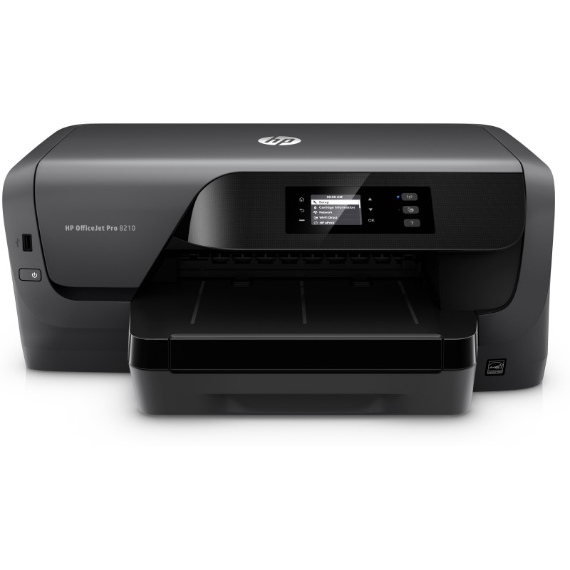HP OfficeJet Pro 8210 Printer, Color, Printer for Home, Print, Two-sided printing