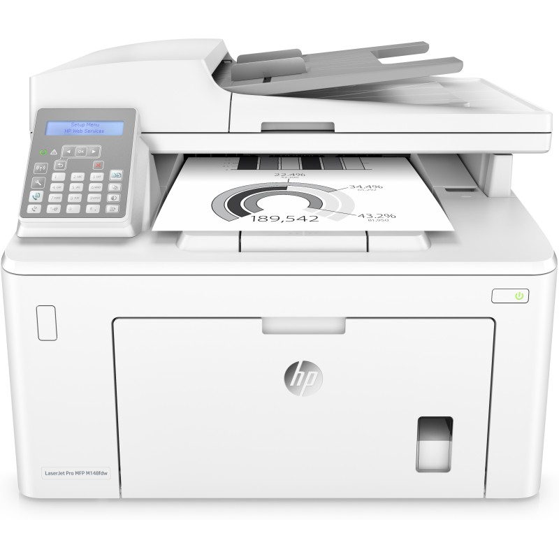 HP LaserJet Pro Impresora multifunción M148fdw, Blanco y negro, Impresora para Home y Home Office, Impres, copia, escáner, fax