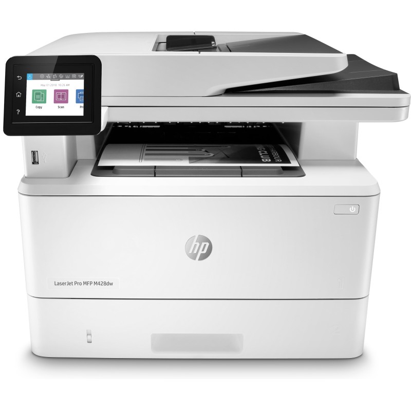 HP LaserJet Pro Stampante multifunzione M428dw, Stampa, copia, scansione, fax, e-mail, Scansione a e-mail