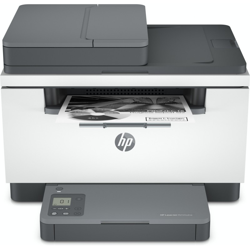 HP LaserJet HP MFP M234sdne Drucker, Schwarzweiß, Drucker für Home und Home Office, Drucken, Kopieren, Scannen, HP+ Scannen an