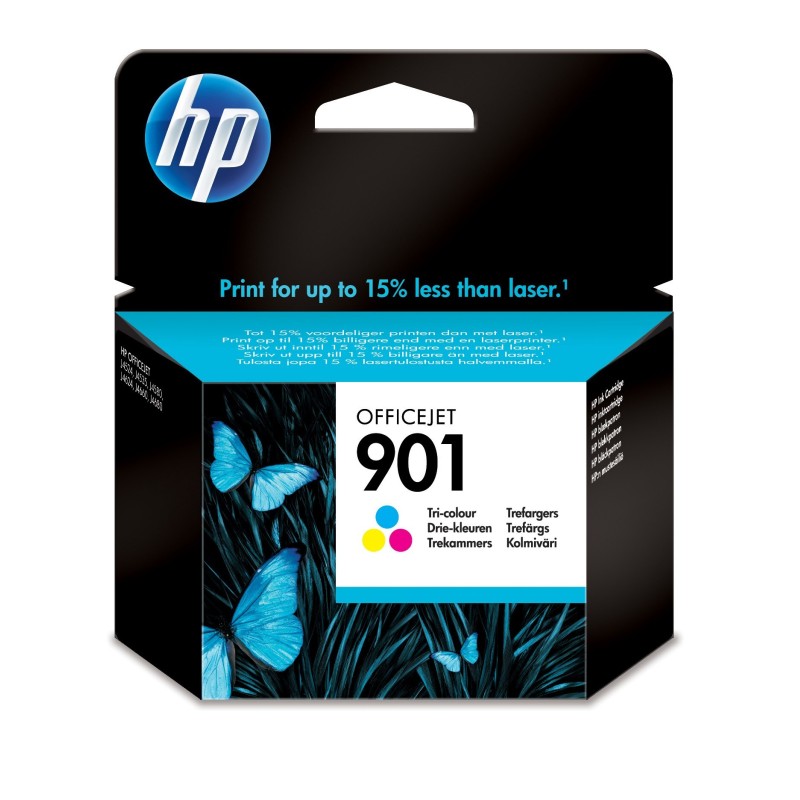 HP 901 cartouche d'encre trois couleurs authentique