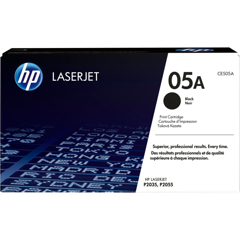 HP 05A Schwarz Original LaserJet Tonerkartusche