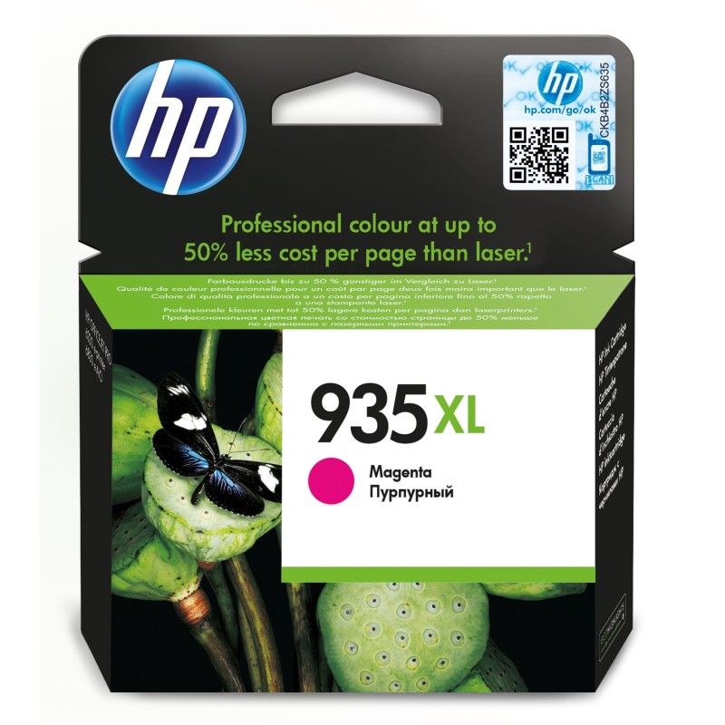 HP 935XL Magenta Original Druckerpatrone mit hoher Reichweite