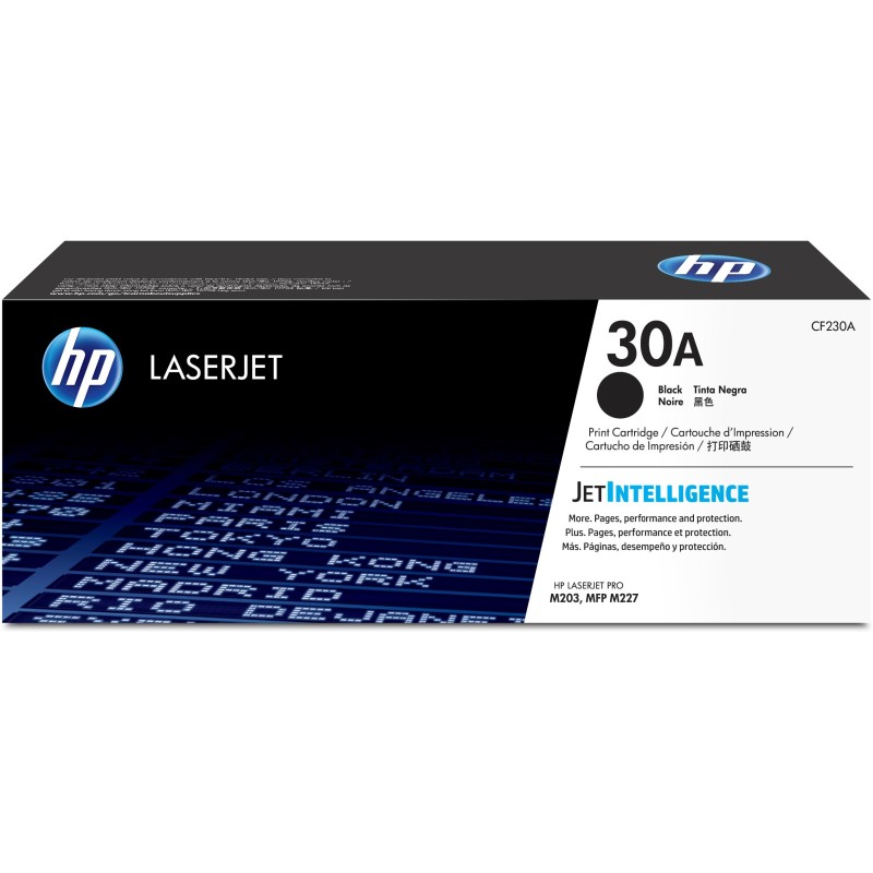 HP Cartouche de toner noir originale 30A LaserJet