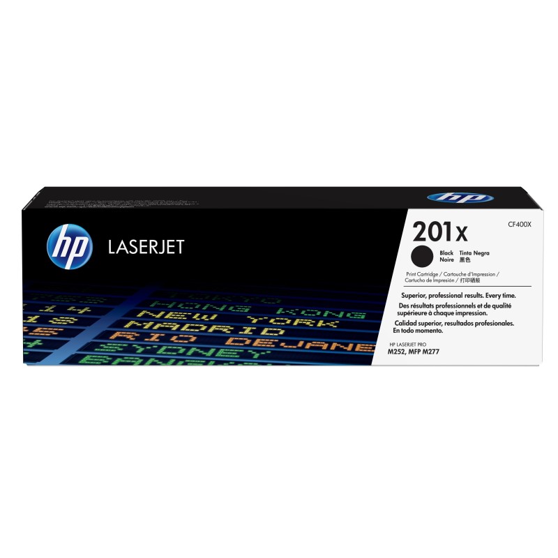 HP 201X Schwarz Original LaserJet Tonerkartusche mit hoher Reichweite