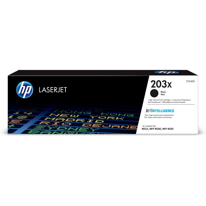 HP 203X Schwarz Original LaserJet-Tonerkartusche mit hoher Reichweite