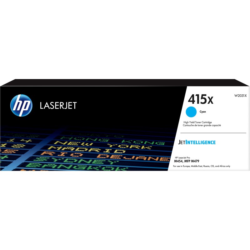 HP 415X Cyan Original ​LaserJet Tonerkartusche ​mit hoher Reichweite