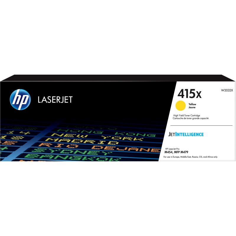 HP 415X Gelb Original LaserJet Tonerkartusche mit hoher Reichweite