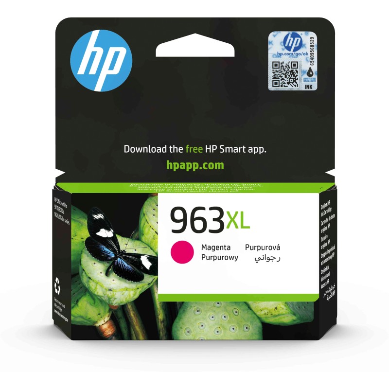 HP 963XL Cartouche d'encre magenta authentique, grande capacité