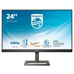 Philips E Line 242E1GAEZ 00 LED display 23.8" 1920 x 1080 pixels Full HD Black, Chrome