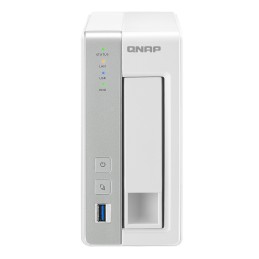 QNAP TS-131P servidor de almacenamiento NAS Torre Ethernet Gris, Blanco AL212