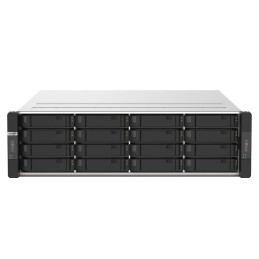 QNAP GM-1002 NAS storage server Rack (3U) Ethernet LAN Black E-2236