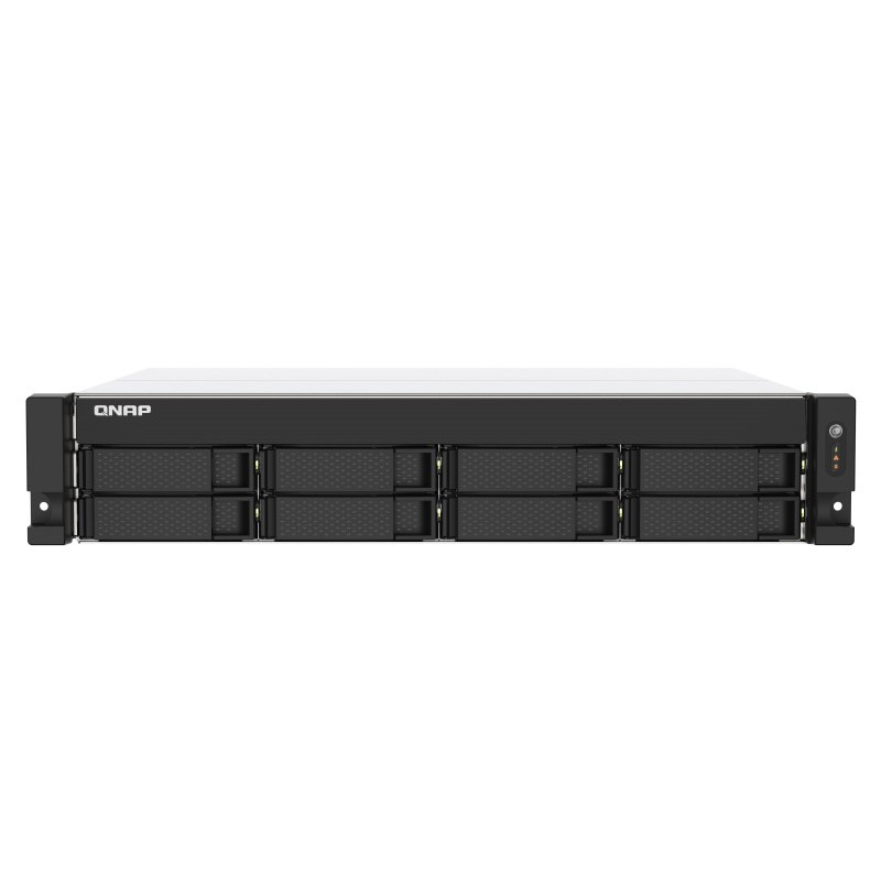 QNAP TS-873AU-RP NAS Rack (2U) Ethernet LAN Black, Gray V1500B