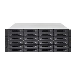 QNAP TS-h2483XU-RP NAS Rack (4 U) Ethernet LAN Noir E-2136