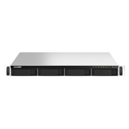 QNAP TS-464U NAS Rack (1U) Collegamento ethernet LAN Nero