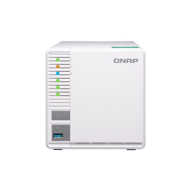 QNAP TS-328 servidor de almacenamiento NAS Escritorio Ethernet Blanco RTD1296