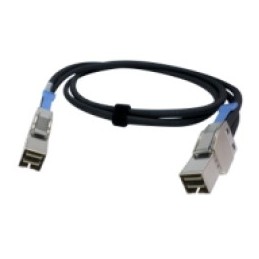 QNAP CAB-SAS05M-8644 câble Serial Attached SCSI (SAS) 0,5 m Noir