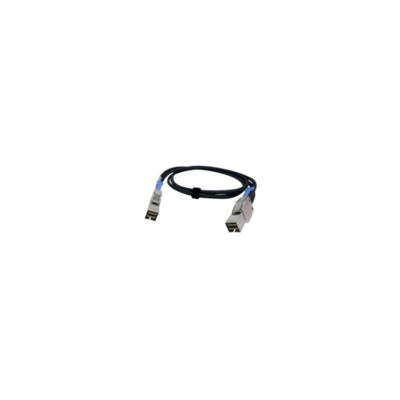 QNAP CAB-SAS05M-8644 Serial Attached SCSI (SAS) cable 19.7" (0.5 m) Black