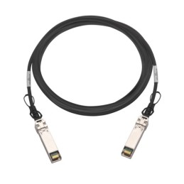 QNAP CAB-DAC50M-SFPP fiber optic cable 196.9" (5 m) SFP+ DAC Black