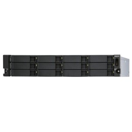 QNAP TL-R1200S-RP Boîtier de disques de stockage Boîtier disque dur SSD Noir, Gris 2.5 3.5"